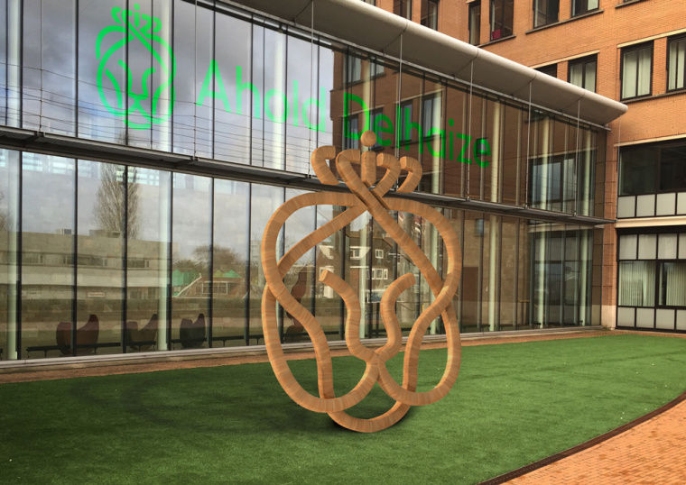 歐洲超市零售巨頭Ahold Delhaize集團(tuán)獅子LOGO設(shè)計(jì)11