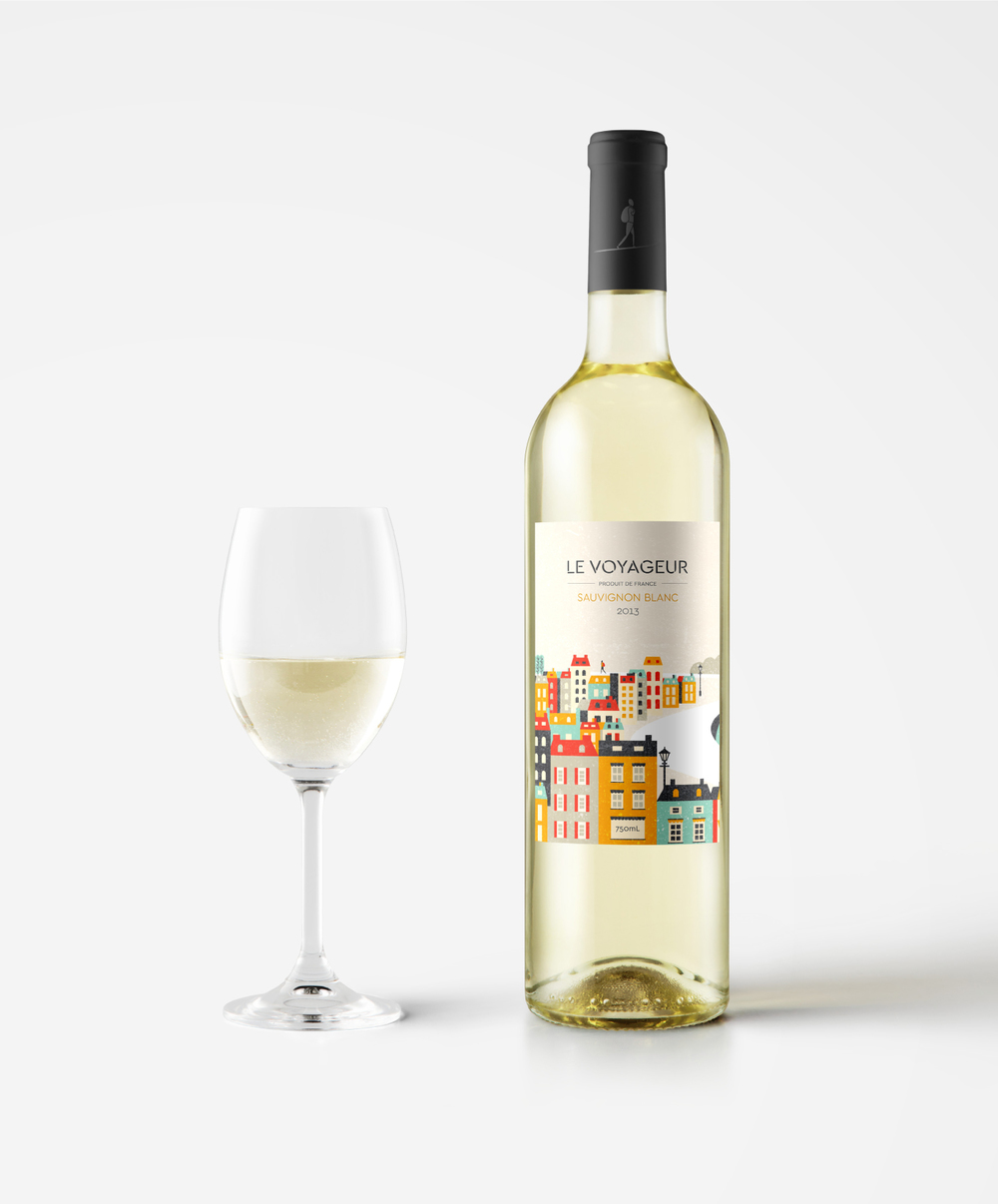 法國(guó) Le Voyageur 葡萄酒酒標(biāo)設(shè)計(jì)風(fēng)景插畫設(shè)計(jì)-上海包裝設(shè)計(jì)公司欣賞3 法國(guó) Le Voyageur 葡萄酒酒標(biāo)設(shè)計(jì)風(fēng)景插畫設(shè)計(jì)-上海包裝設(shè)計(jì)公司欣賞3
