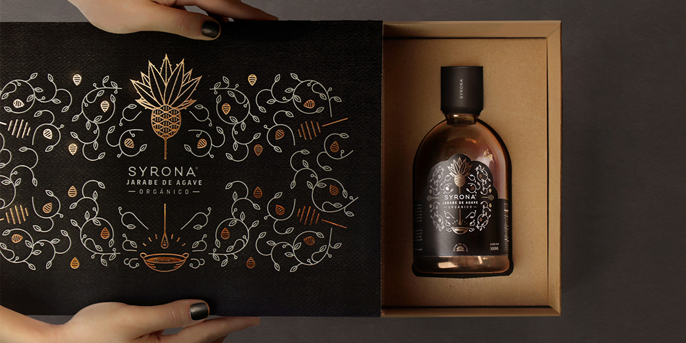 Syrona龍舌蘭糖漿品牌包裝設(shè)計及禮盒設(shè)計-上海保健品包裝設(shè)計公司-上海品牌策劃設(shè)計公司1