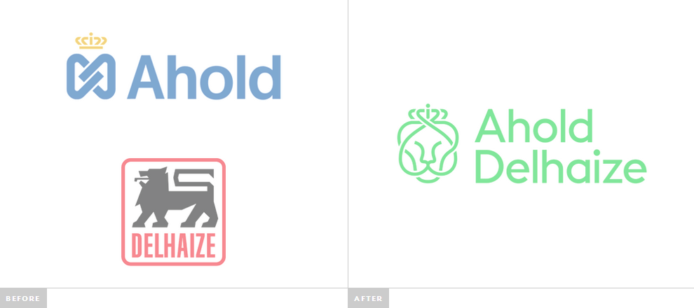 歐洲超市零售巨頭Ahold Delhaize集團(tuán)獅子LOGO設(shè)計(jì)2 歐洲超市零售巨頭Ahold Delhaize集團(tuán)獅子LOGO設(shè)計(jì)2