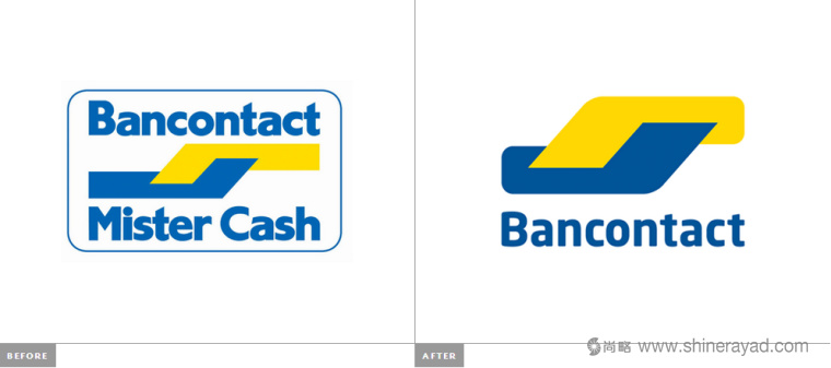 比利時(shí)支付卡公司Bancontact新品牌logo設(shè)計(jì)-上海logo設(shè)計(jì)公司國外設(shè)計(jì)資訊1