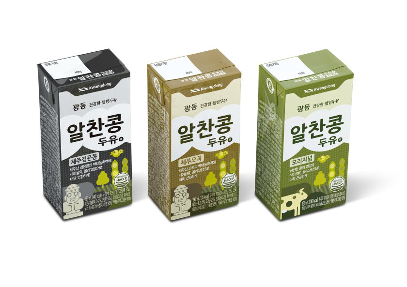 上海食品包裝設(shè)計公司設(shè)計欣賞:韓國Alchan品牌豆?jié){豆奶包裝設(shè)計2 上海食品包裝設(shè)計公司設(shè)計欣賞:韓國Alchan品牌豆?jié){豆奶包裝設(shè)計2