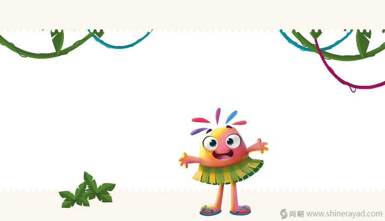 Cocolade Kids 健康飲料飲品卡通人物設計