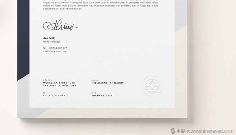 Enchanti 化妝品logo設(shè)計VI設(shè)計-上海logo設(shè)計-上海VI設(shè)計5