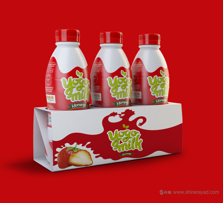 Yogo Milk 自然發(fā)酵酸奶包裝設計欣賞-上海包裝設計公司4