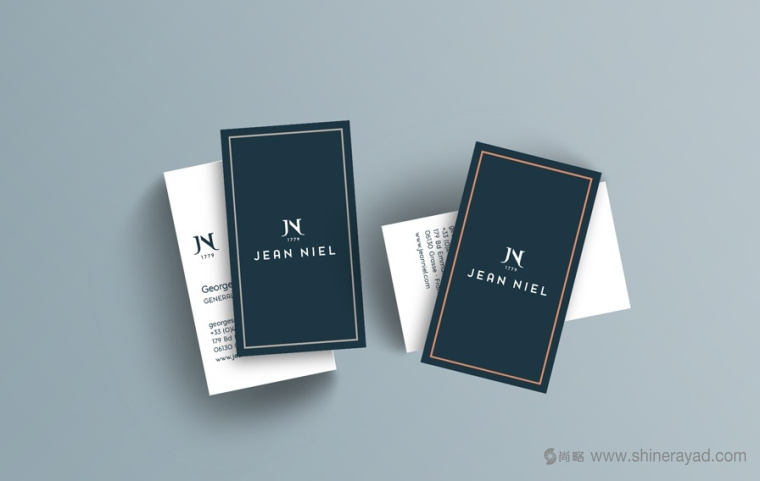 Jean Niel 香精香料公司純字母logo設(shè)計(jì)-上海logo設(shè)計(jì)公司2