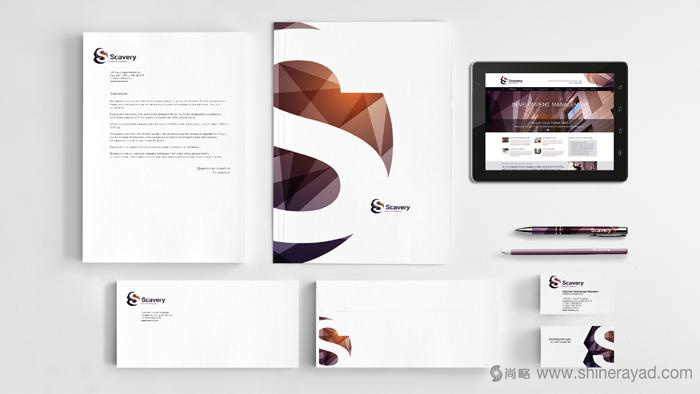 上海logo設(shè)計(jì)——Scavery 地產(chǎn)信托管理公司LOGO設(shè)計(jì)VI設(shè)計(jì)9