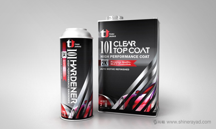 THAI JARAS 汽車油漆汽車修補漆包裝設(shè)計-上海包裝設(shè)計公司1