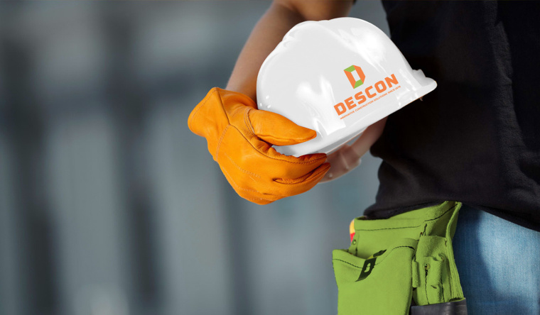 Descon 建筑工業(yè)公司品牌VI設(shè)計-上海VI設(shè)計公司