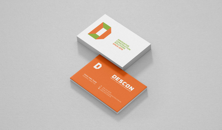 Descon 建筑工業(yè)公司品牌VI設(shè)計-上海VI設(shè)計公司