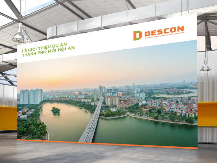 Descon 建筑工業(yè)公司品牌VI設(shè)計-上海VI設(shè)計公司