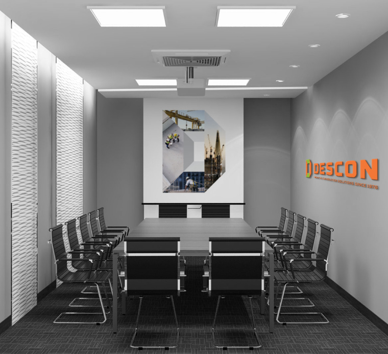 Descon 建筑工業(yè)公司品牌VI設(shè)計-上海VI設(shè)計公司