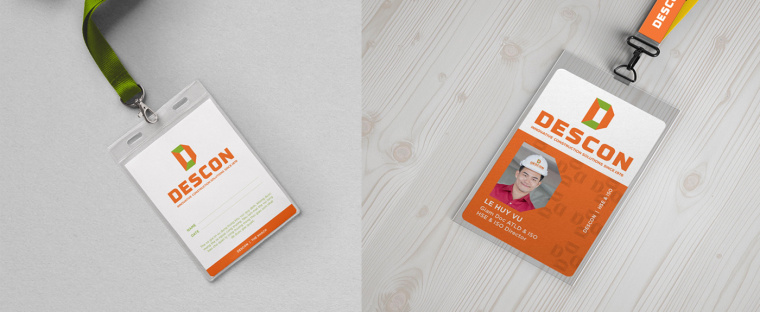 Descon 建筑工業(yè)公司品牌VI設(shè)計-上海VI設(shè)計公司