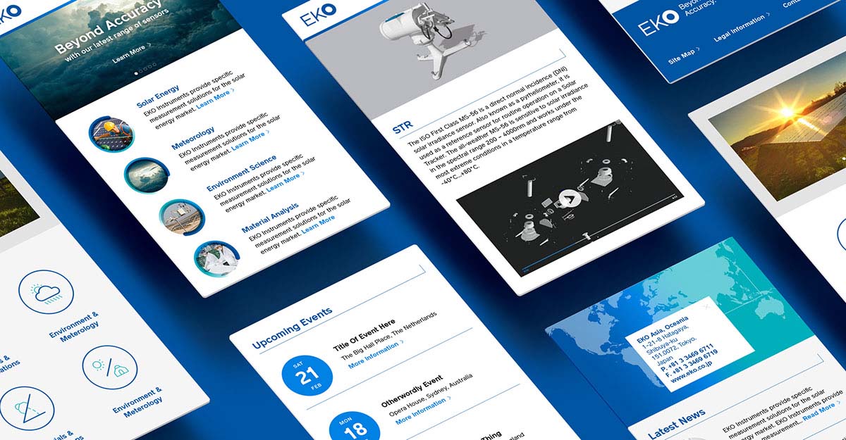 EKO 科技公司品牌視覺形象設計-網(wǎng)站設計-上海品牌設計公司