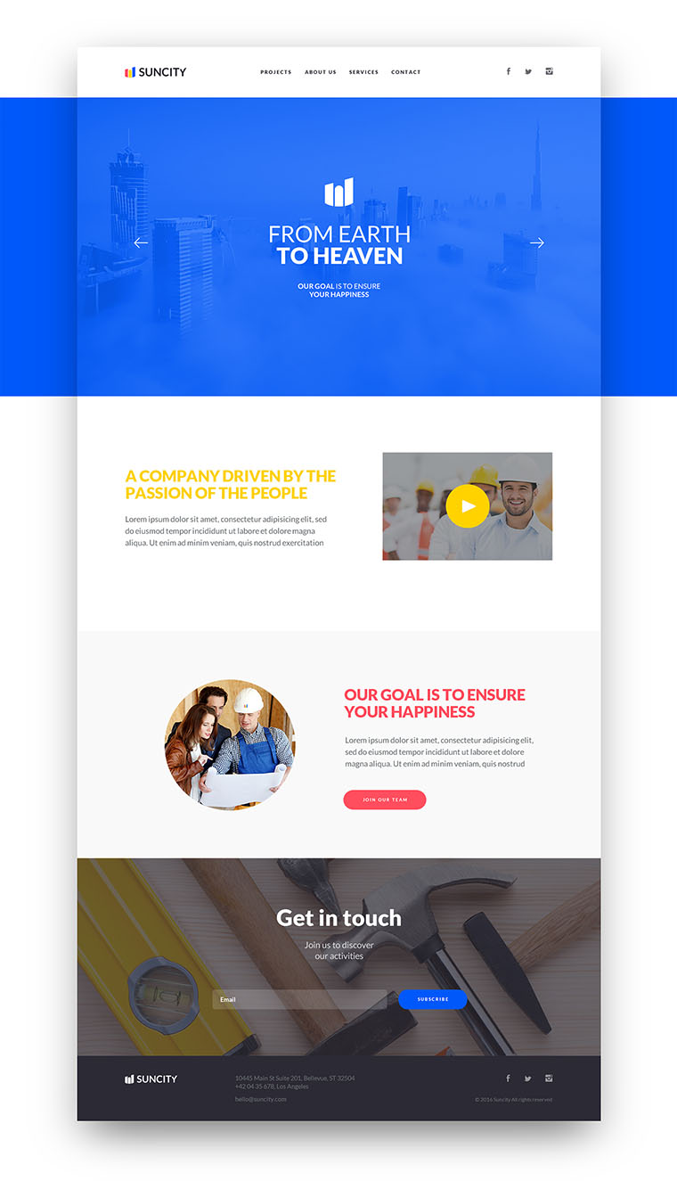 幾何圖形風(fēng)格SUNCITY 建筑施工公司VI設(shè)計-網(wǎng)站設(shè)計-上海VI設(shè)計公司