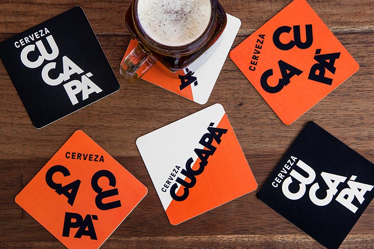 濃濃的藍領工人風格，Cucapá啤酒品牌包裝設計