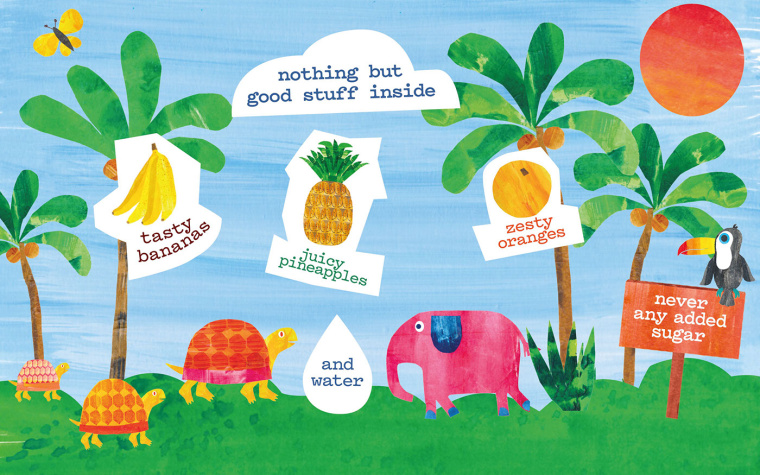 純凈自然風(fēng)格 Feel Good 果汁飲料包裝設(shè)計(jì)品牌推廣