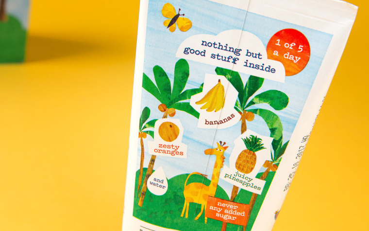 純凈自然風(fēng)格 Feel Good 果汁飲料包裝設(shè)計(jì)品牌推廣