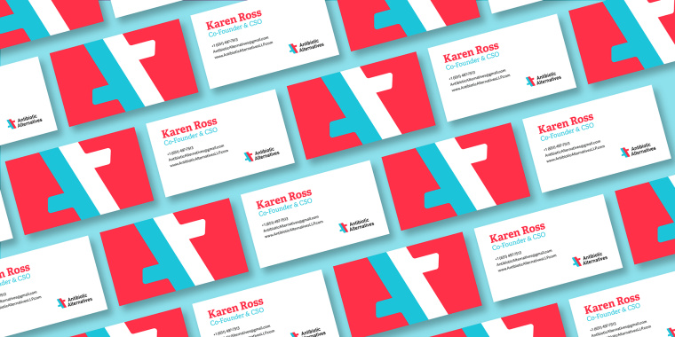 醒目的抗生素替代品藥LOGO標(biāo)志設(shè)計-上海標(biāo)志設(shè)計公司