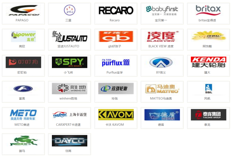 世界知名汽車配件品牌logo標(biāo)志設(shè)計圖片大全，汽配標(biāo)志圖片大全