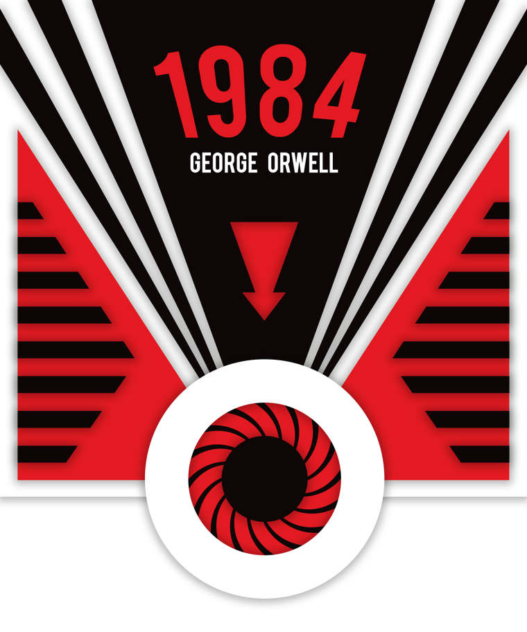 壓抑而痛苦的《一九八四》循環(huán)動(dòng)態(tài)海報(bào)設(shè)計(jì)-上海海報(bào)設(shè)計(jì)公司