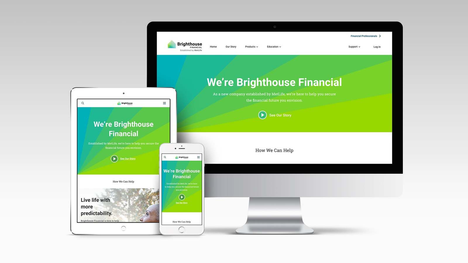 活力與樂觀的BRIGHTHOUSE 金融公司品牌全案視覺形象VI設(shè)計(jì)-網(wǎng)站設(shè)計(jì)