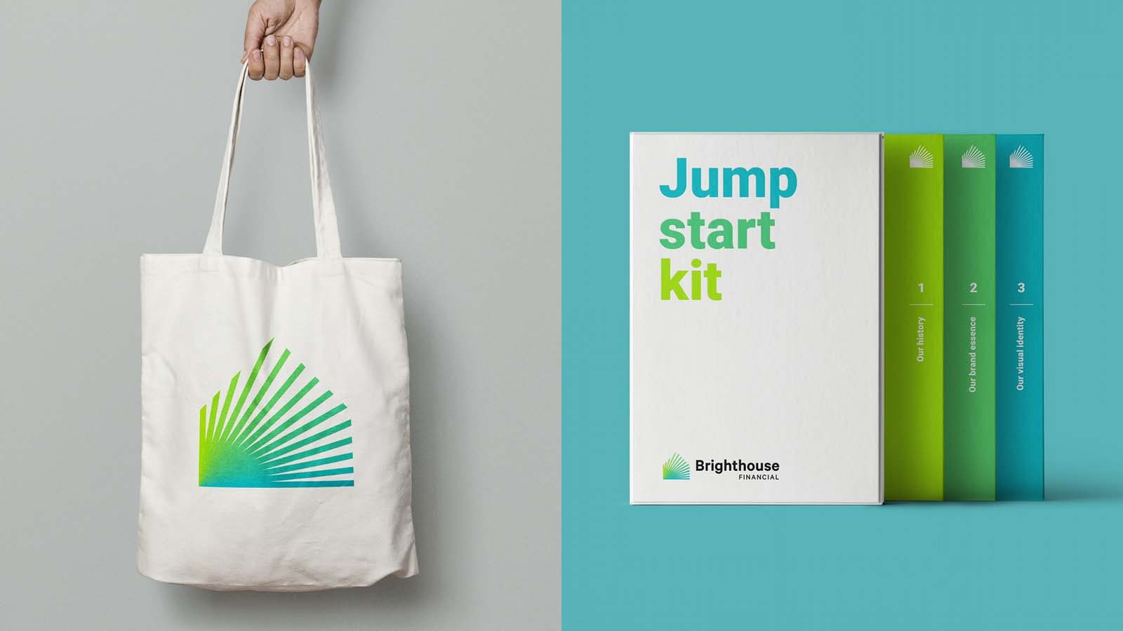 活力與樂觀的BRIGHTHOUSE 金融公司品牌全案視覺形象VI設(shè)計(jì)