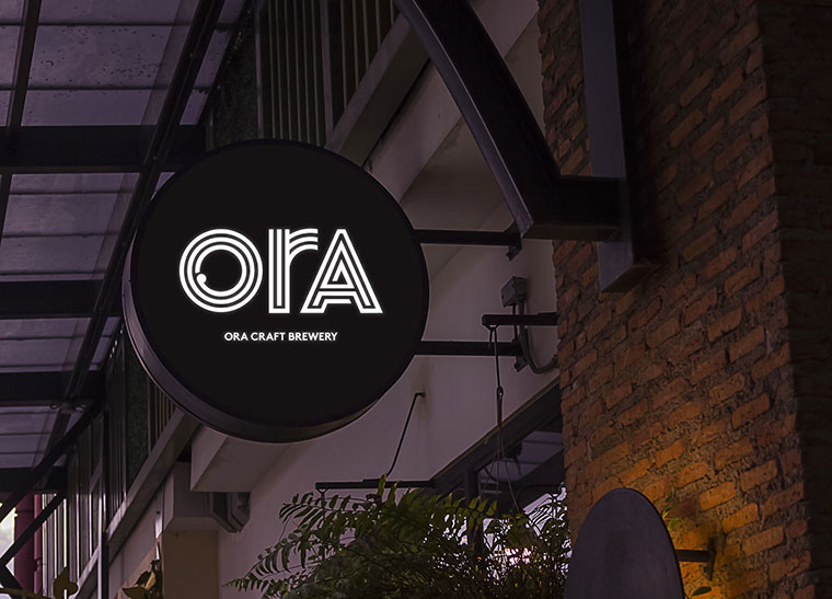 Ora毛利人啤酒品牌包裝設(shè)計(jì)，使用川崎植物的美麗插圖設(shè)計(jì)