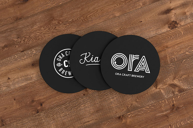 Ora毛利人啤酒品牌包裝設(shè)計(jì)，使用川崎植物的美麗插圖設(shè)計(jì)