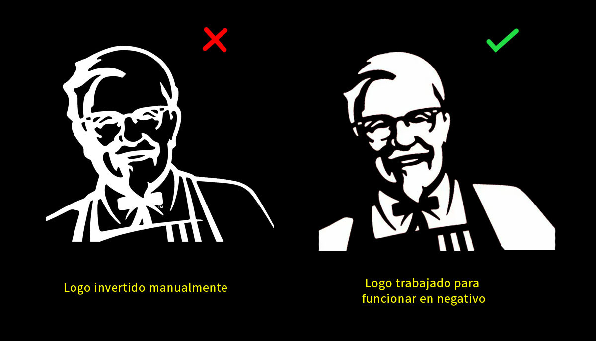 反白標(biāo)志如何設(shè)計-肯德基標(biāo)志 反白標(biāo)志如何設(shè)計-肯德基標(biāo)志