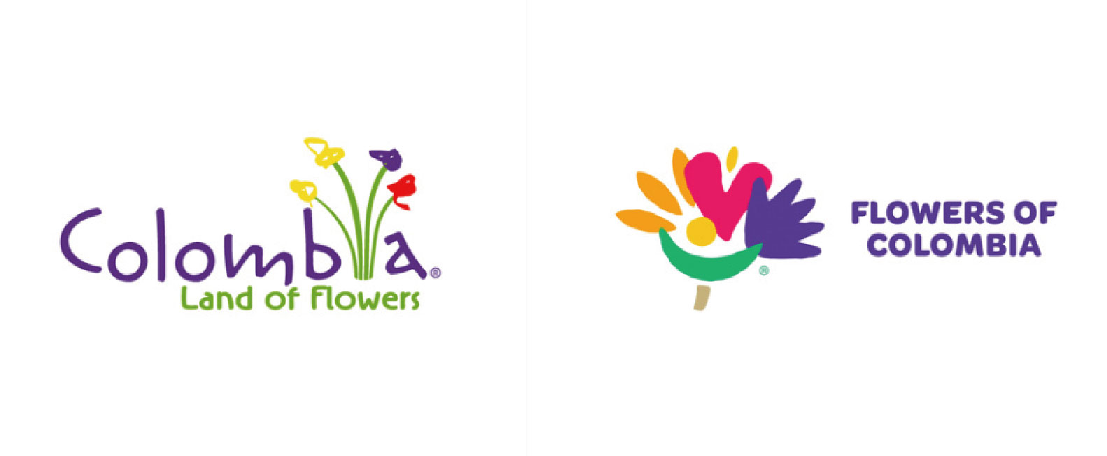 千變萬化的哥倫比亞鮮花出口商協(xié)會標志設計 千變萬化的哥倫比亞鮮花出口商協(xié)會標志設計
