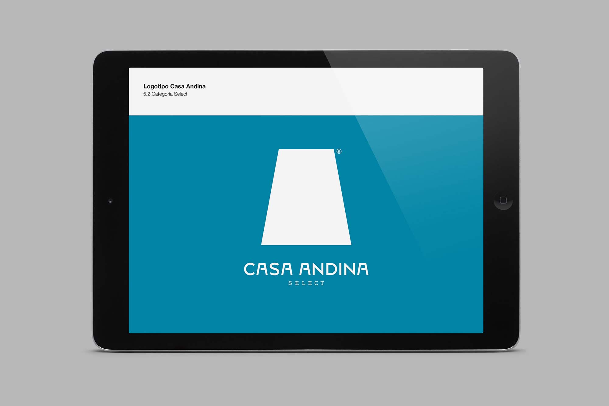 簡(jiǎn)約幾何圖形logo及vi設(shè)計(jì)-Casa Andina旅游文化產(chǎn)業(yè)新品牌形象設(shè)計(jì)