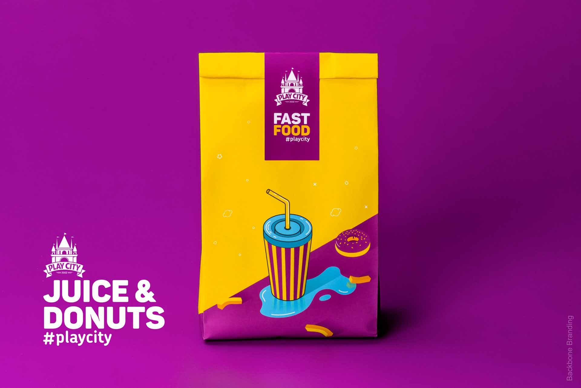 矢量圖畫(huà)風(fēng)格Play City 娛樂(lè)公園vi形象設(shè)計(jì)——展現(xiàn)游戲與現(xiàn)實(shí)交融