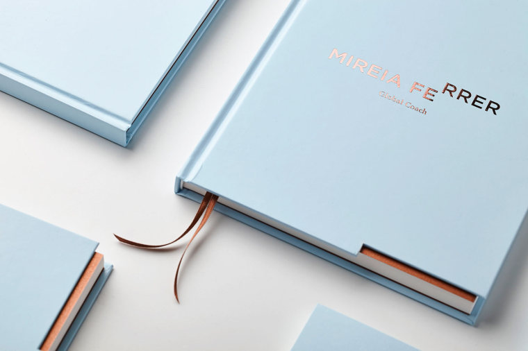 尊貴而優(yōu)雅的生活教練Mireia Ferrer品牌VI形象設(shè)計