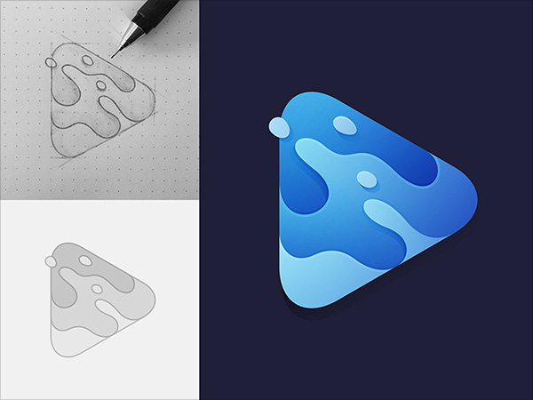 上海標(biāo)志設(shè)計(jì)公司欣賞：28個(gè)重疊漸變色標(biāo)志設(shè)計(jì)理念案例