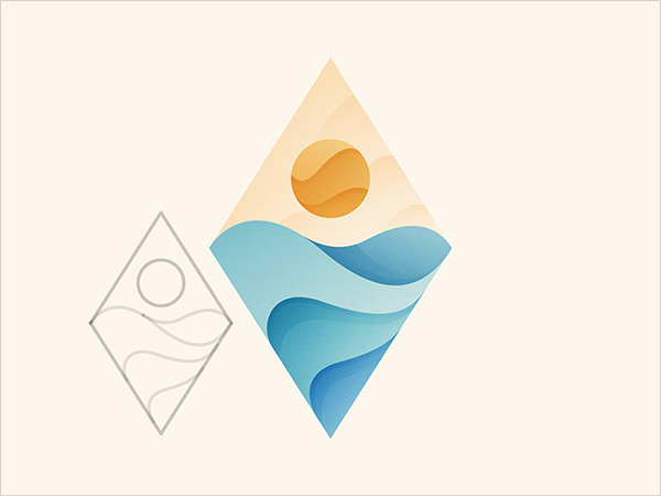 上海標(biāo)志設(shè)計(jì)公司欣賞：28個(gè)重疊漸變色標(biāo)志設(shè)計(jì)理念案例