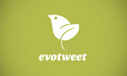 上海尚略logo設(shè)計(jì)公司分享：10個(gè)最佳的葉子logo設(shè)計(jì)-Evotweet logo設(shè)計(jì)