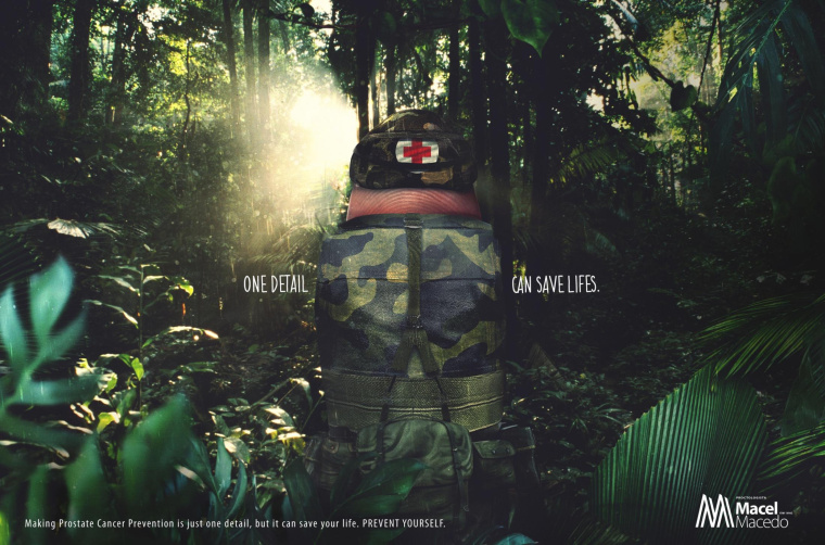 體檢中心預(yù)防前列腺癌癥平面創(chuàng)意廣告設(shè)計(jì)“軍醫(yī)細(xì)節(jié)篇”