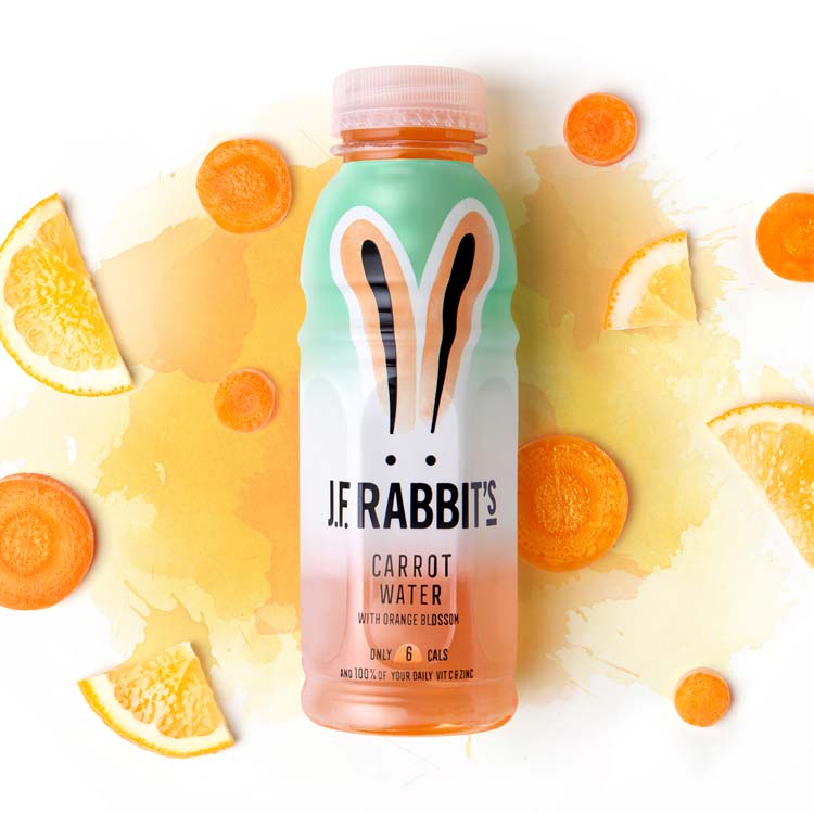 可愛俏皮的J.F. Rabbit''''''''''''''''s植物蔬菜飲料包裝設(shè)計(jì)