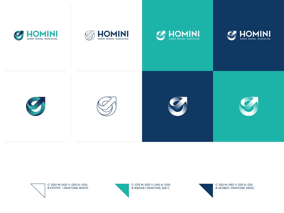  男性專科醫(yī)院標識logo設計-上海logo設計公司