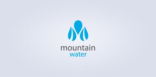 水標(biāo)志設(shè)計(jì)圖片-山泉水標(biāo)志設(shè)計(jì)