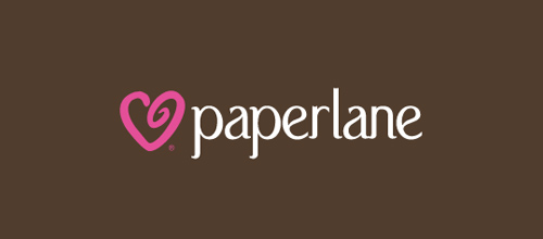表達(dá)愛情愛心的心形logo設(shè)計-PAPERLANE