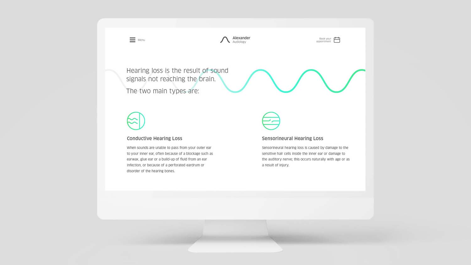 Alexander 聽力訓練醫(yī)療機構(gòu)品牌VI設(shè)計-極致簡潔線性設(shè)計