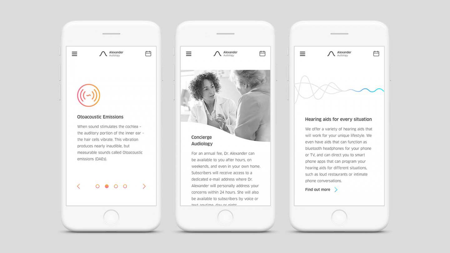 Alexander 聽力訓練醫(yī)療機構(gòu)品牌VI設(shè)計-極致簡潔線性設(shè)計