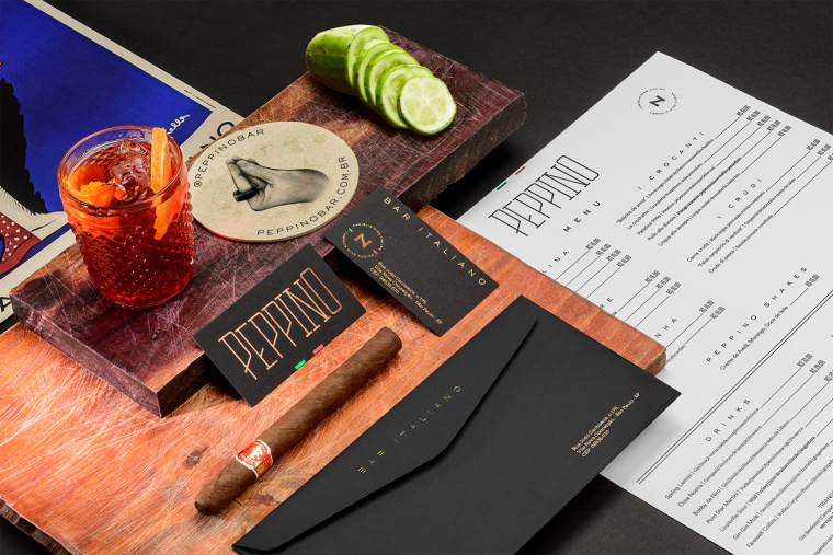 PEPPINO雞尾酒酒吧和餐廳品牌形象設計 PEPPINO雞尾酒酒吧和餐廳品牌形象設計
