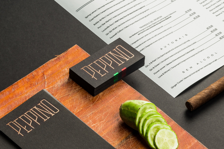 PEPPINO雞尾酒酒吧和餐廳品牌形象設計 PEPPINO雞尾酒酒吧和餐廳品牌形象設計