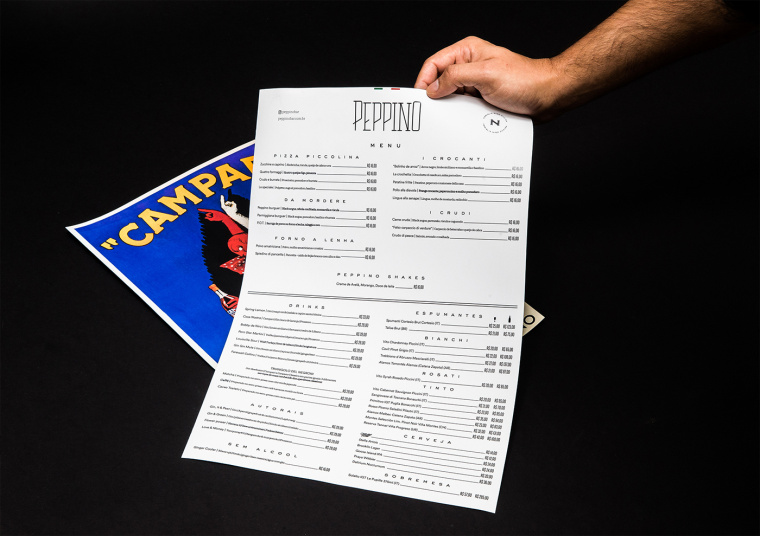 PEPPINO雞尾酒酒吧和餐廳品牌形象設計 PEPPINO雞尾酒酒吧和餐廳品牌形象設計