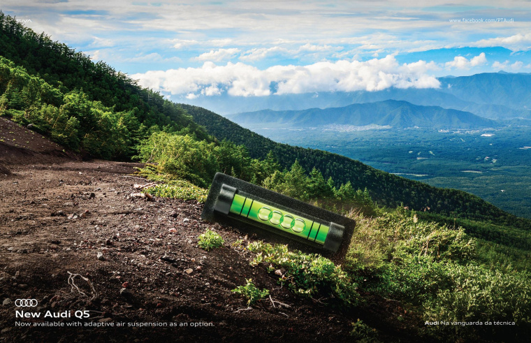 新奧迪Q5汽車自適應(yīng)空氣懸架平面廣告創(chuàng)意 新奧迪Q5汽車自適應(yīng)空氣懸架平面廣告創(chuàng)意