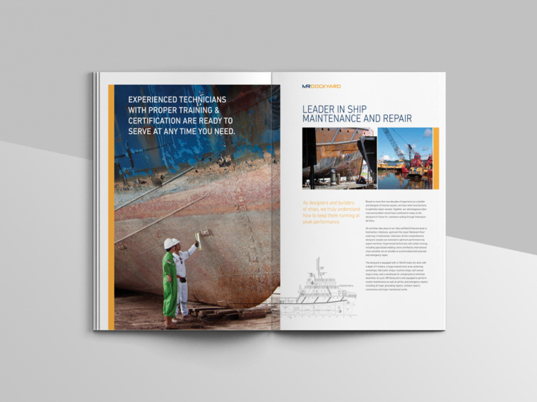 MR Group 船舶建設(shè)制造公司宣傳畫冊設(shè)計-上海畫冊設(shè)計公司