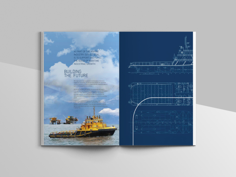 MR Group 船舶建設(shè)制造公司宣傳畫冊設(shè)計-上海畫冊設(shè)計公司